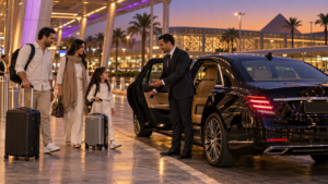 استقبال عائلة من مطار القاهرة